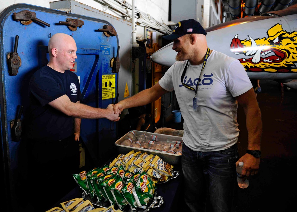 USS Enterprise final deployment