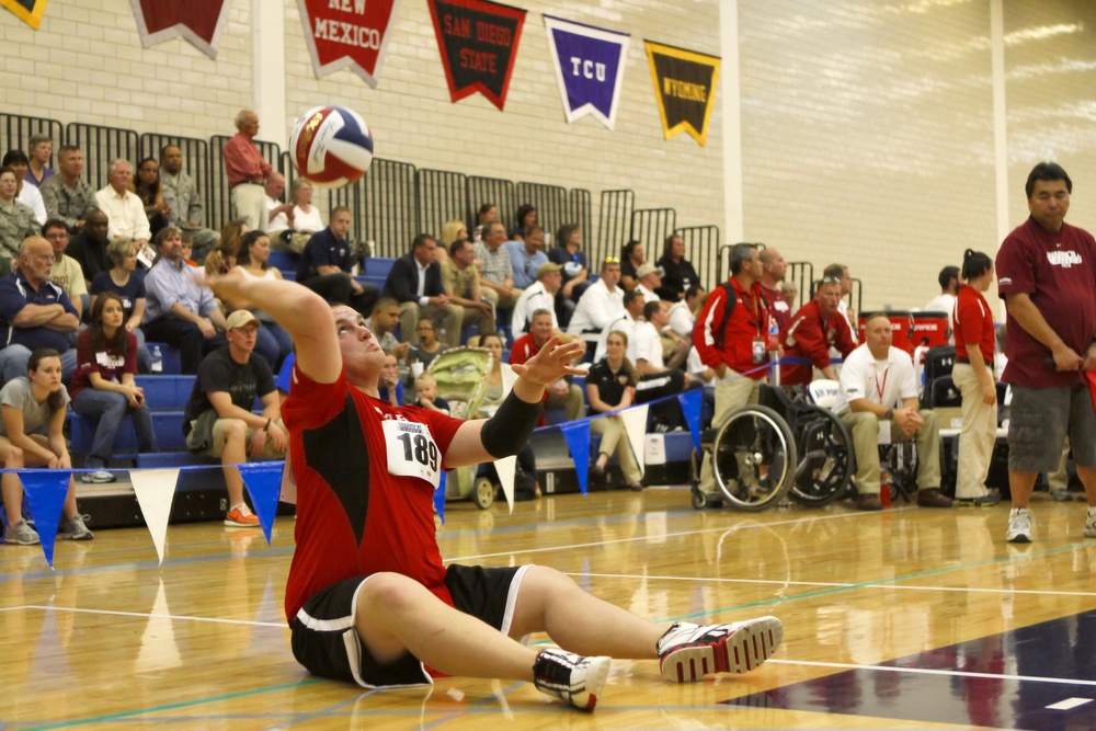 All-Marine volleyball compete at Warrior Games