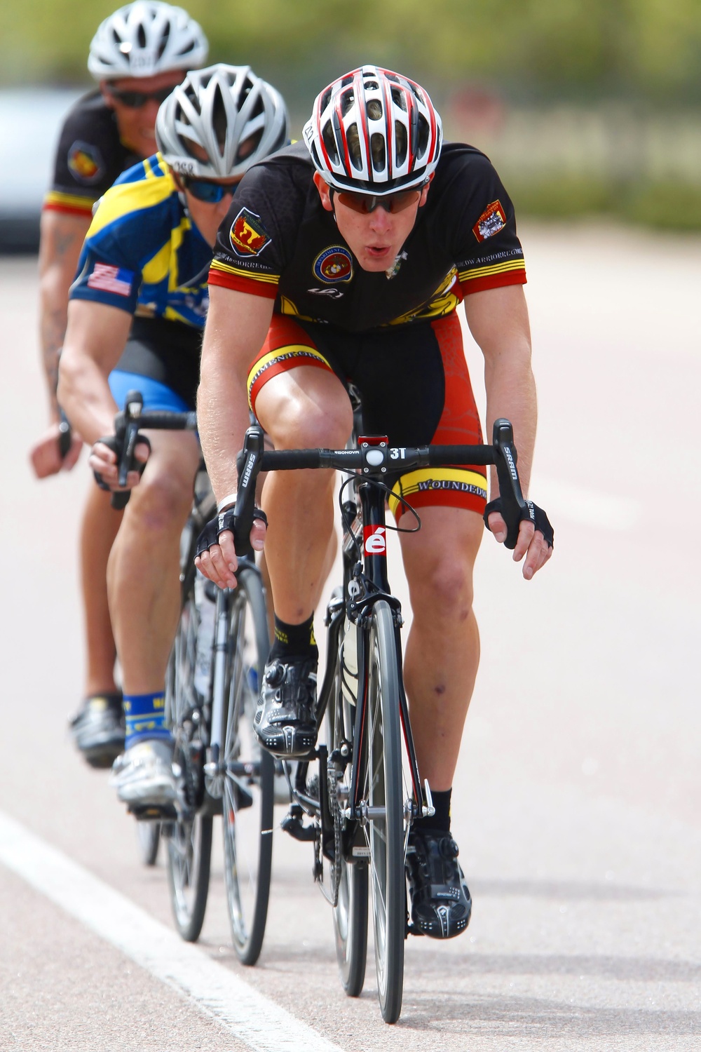 Marine cycling team wins big at Warrior Games