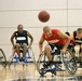 Cudahy, Calif., Marine competes in wheelchair basketbal at Warrior Games