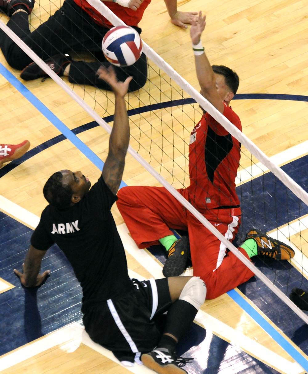 Army sitting volleyball team wins gold at Warrior Games