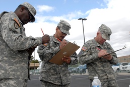 Arizona Guard members take on marching competition, judge cadets