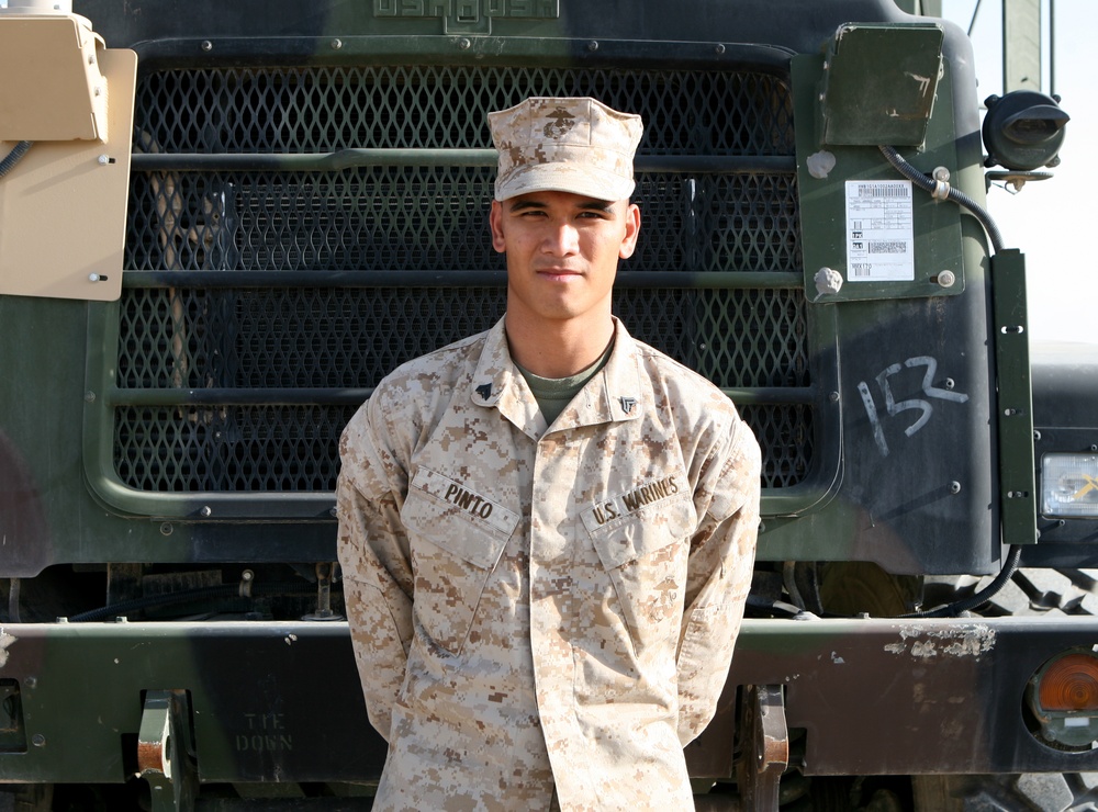 Cpl. Kristofer Pinto