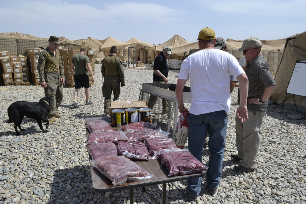 Steak Team Mission grills Afghanistan