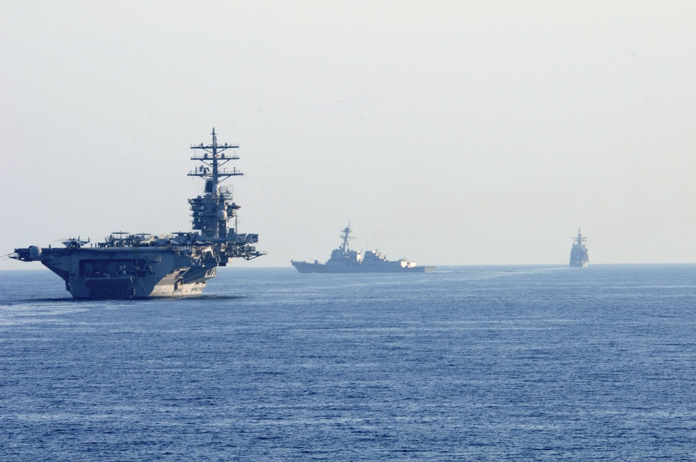 Simulated strait transit