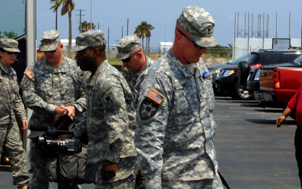 Task Force 51 arrives in Naval Air Station Corpus Christi for training exercise
