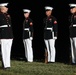 U.S. Marine Silent Drill Platoon performs