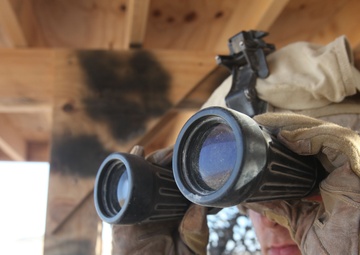 Guard post on Patrol Base (PB) 7171