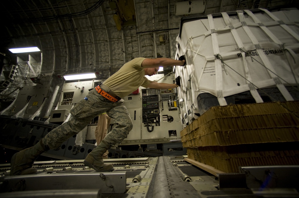 C-17 delivers critical supplies