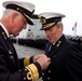 SNMG1 crews receive NATO OAE medal