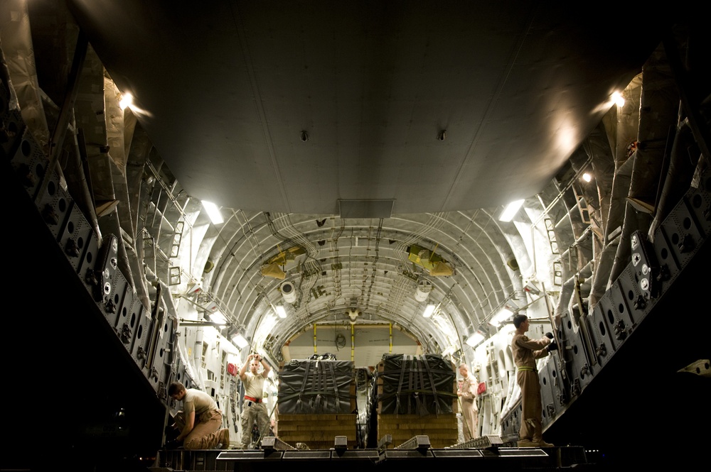 C-17 delivers critical supplies
