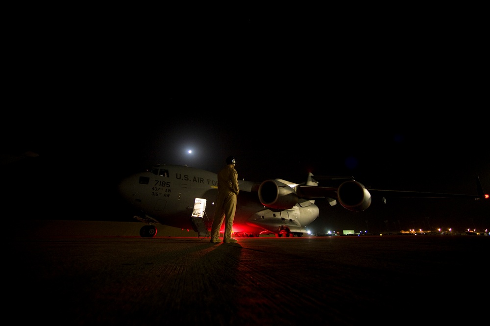 C-17 delivers critical supplies