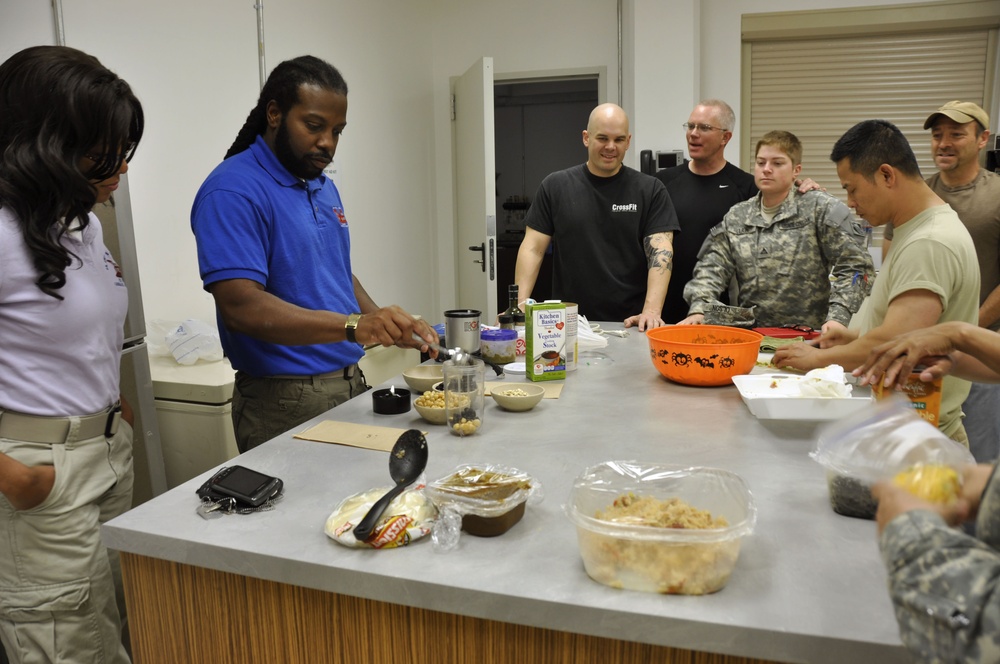 USACE employee finds vegan diet possible in Afghanistan