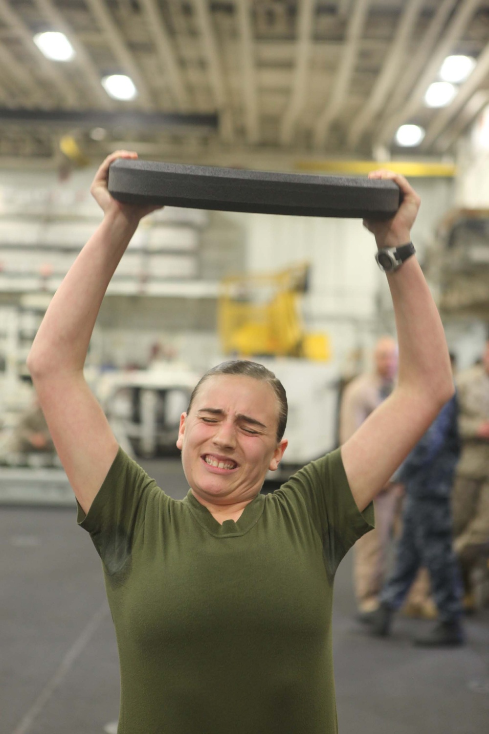 Warrior of the Month competition aboard USS Iwo Jima