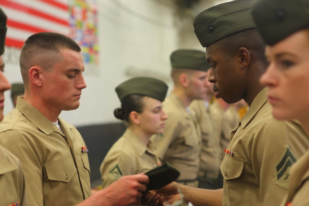 Warrior of the Month competition aboard USS Iwo Jima