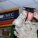20 years after high school, a soldier graduates