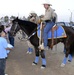 Former Army ceremonial horse completes first patrol in Arizona