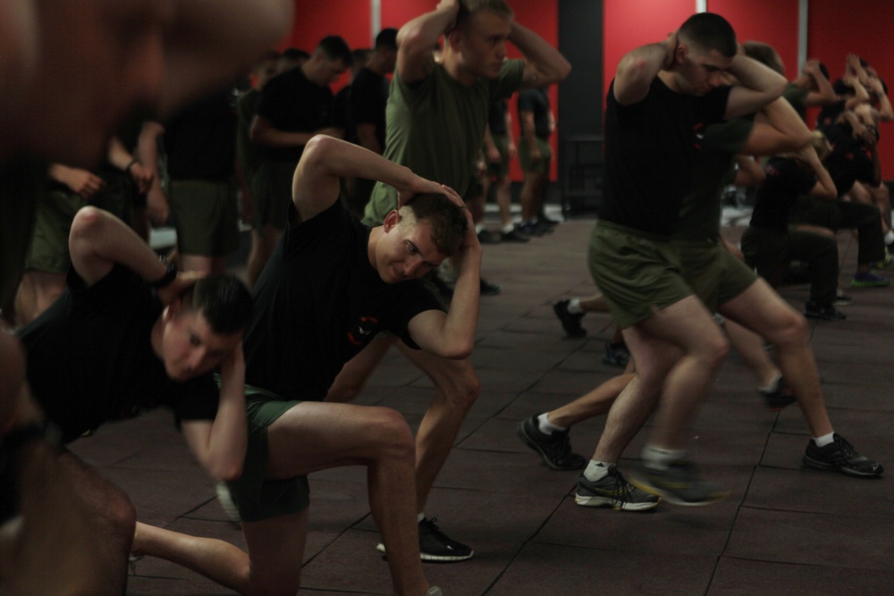 Marines participate in High Intensity Tactical Training