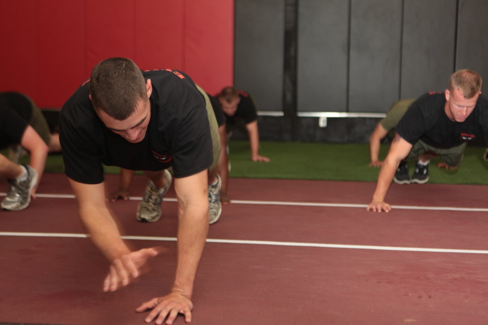 Marines participate in High Intensity Tactical Training