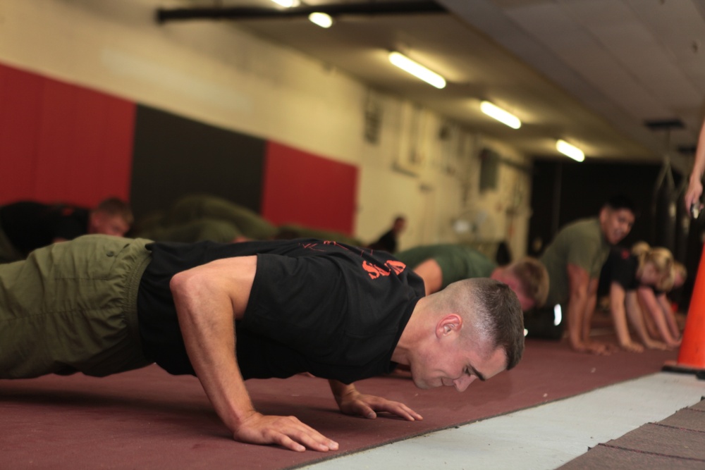 Marines participate in High Intensity Tactical Training