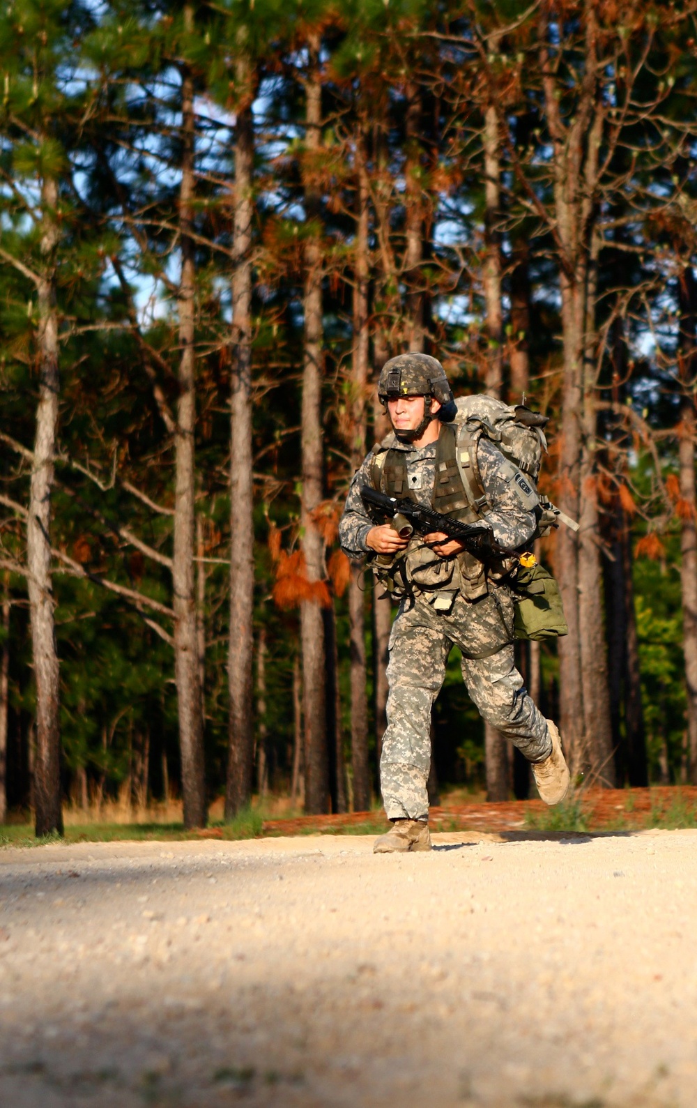 Soldier completes EFMB road march