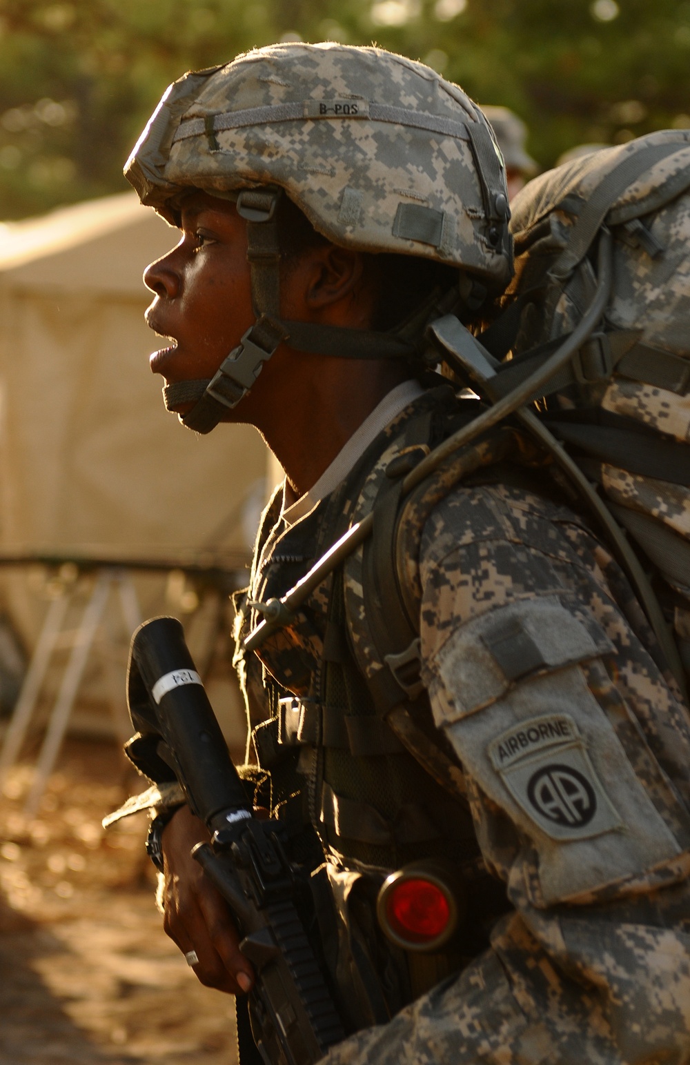 Soldier completes EFMB road march