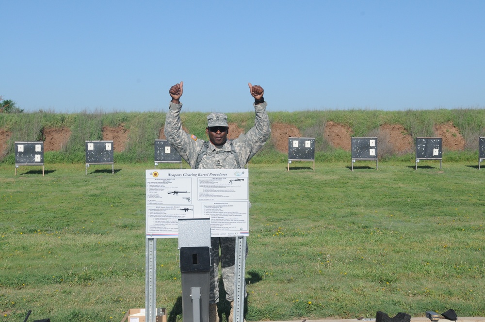 451st ESC weapons qualification zero range