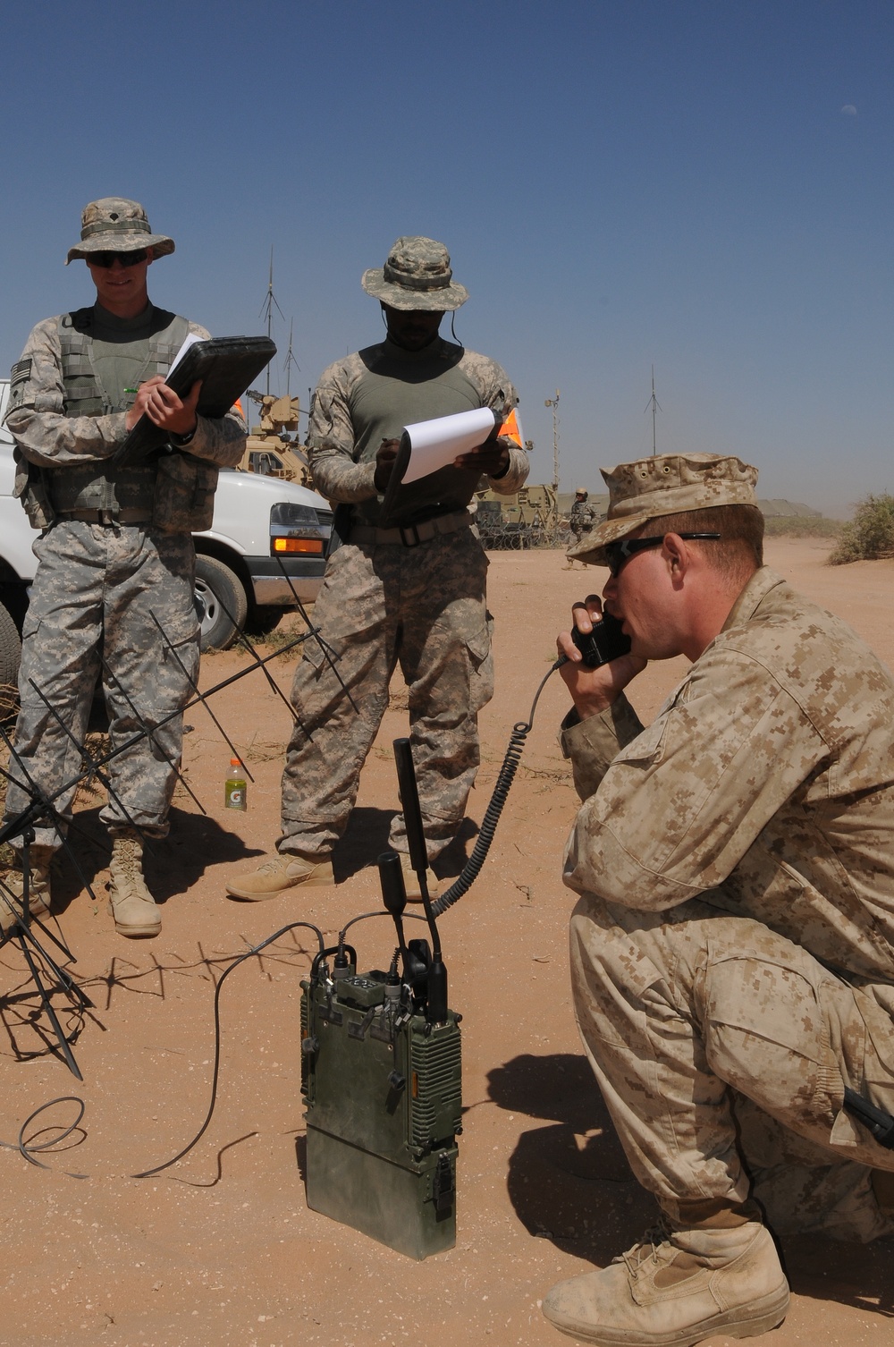 Marines support 1-1 Cav. during NIE 12.2