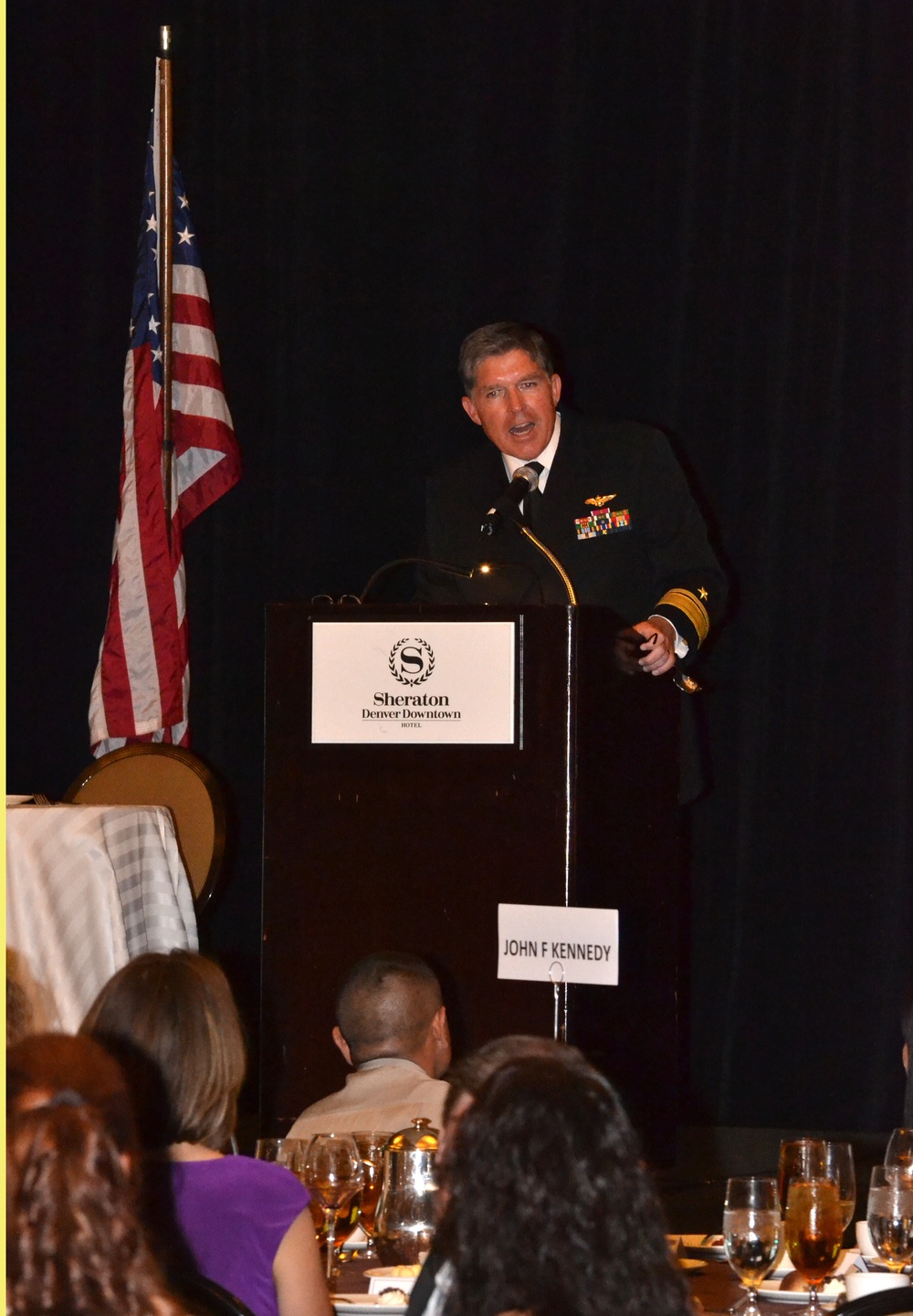 Returning and homefront warriors honored high above sea level