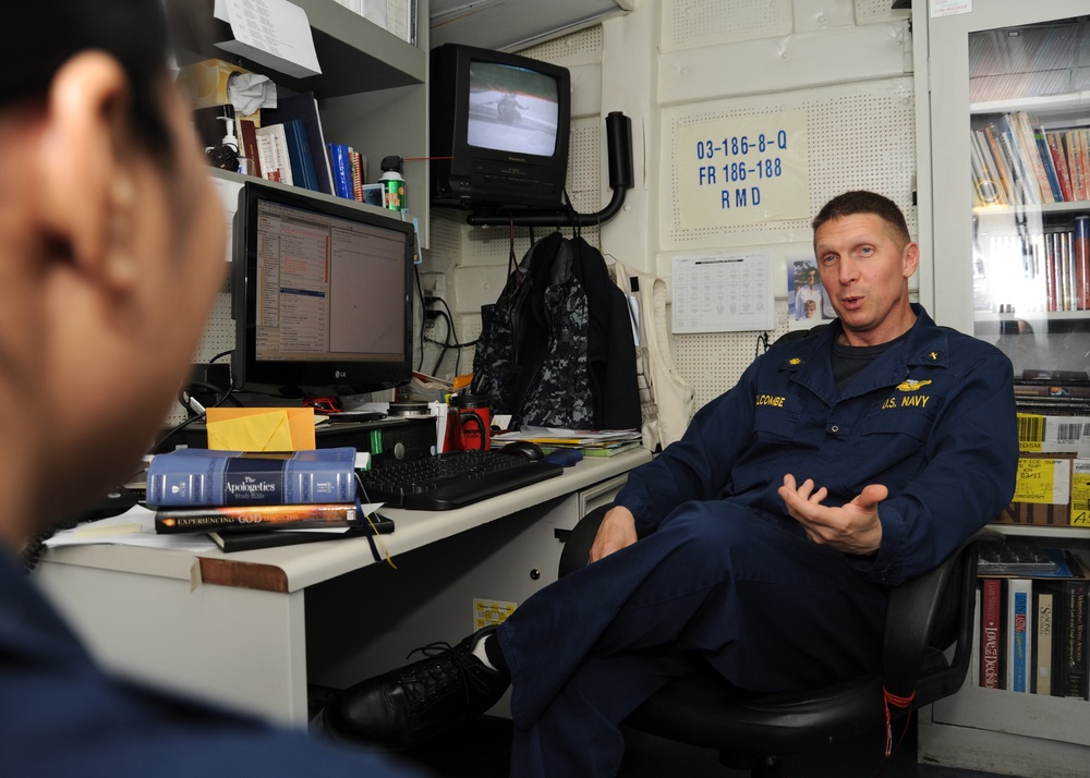 Counseling a sailor