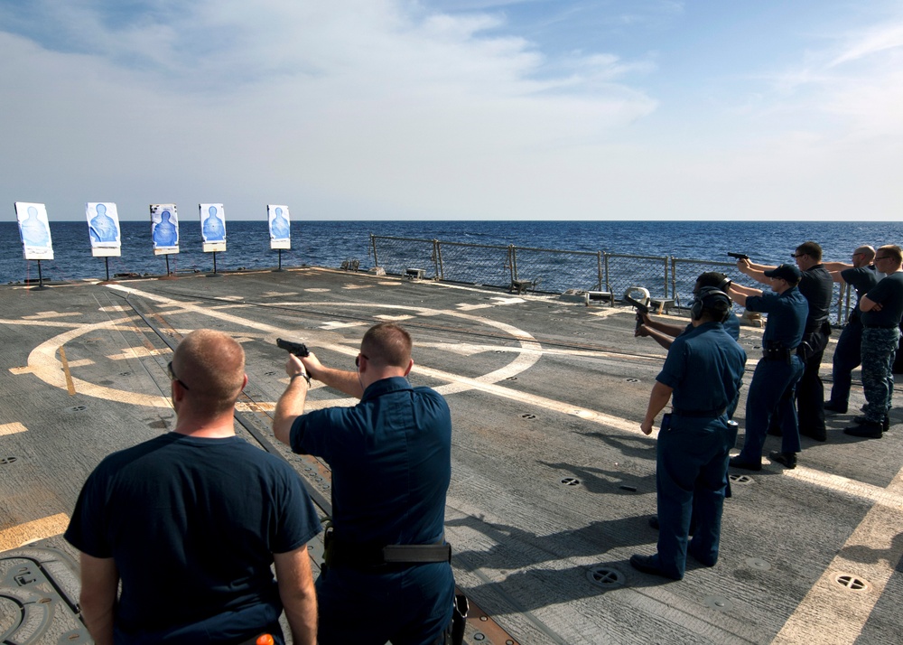 DVIDS - Images - USS James E. Williams force protection training [Image ...