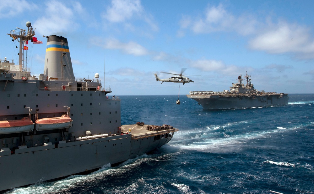 USS New Orleans action