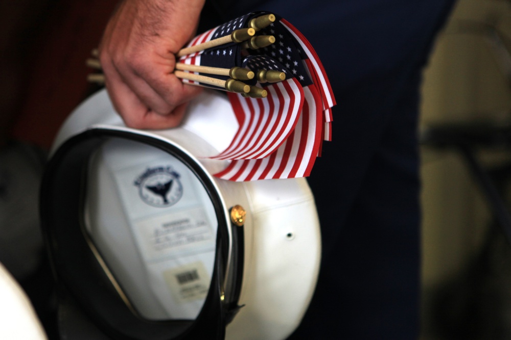 Flags of our forefathers: Marine Week St. Louis