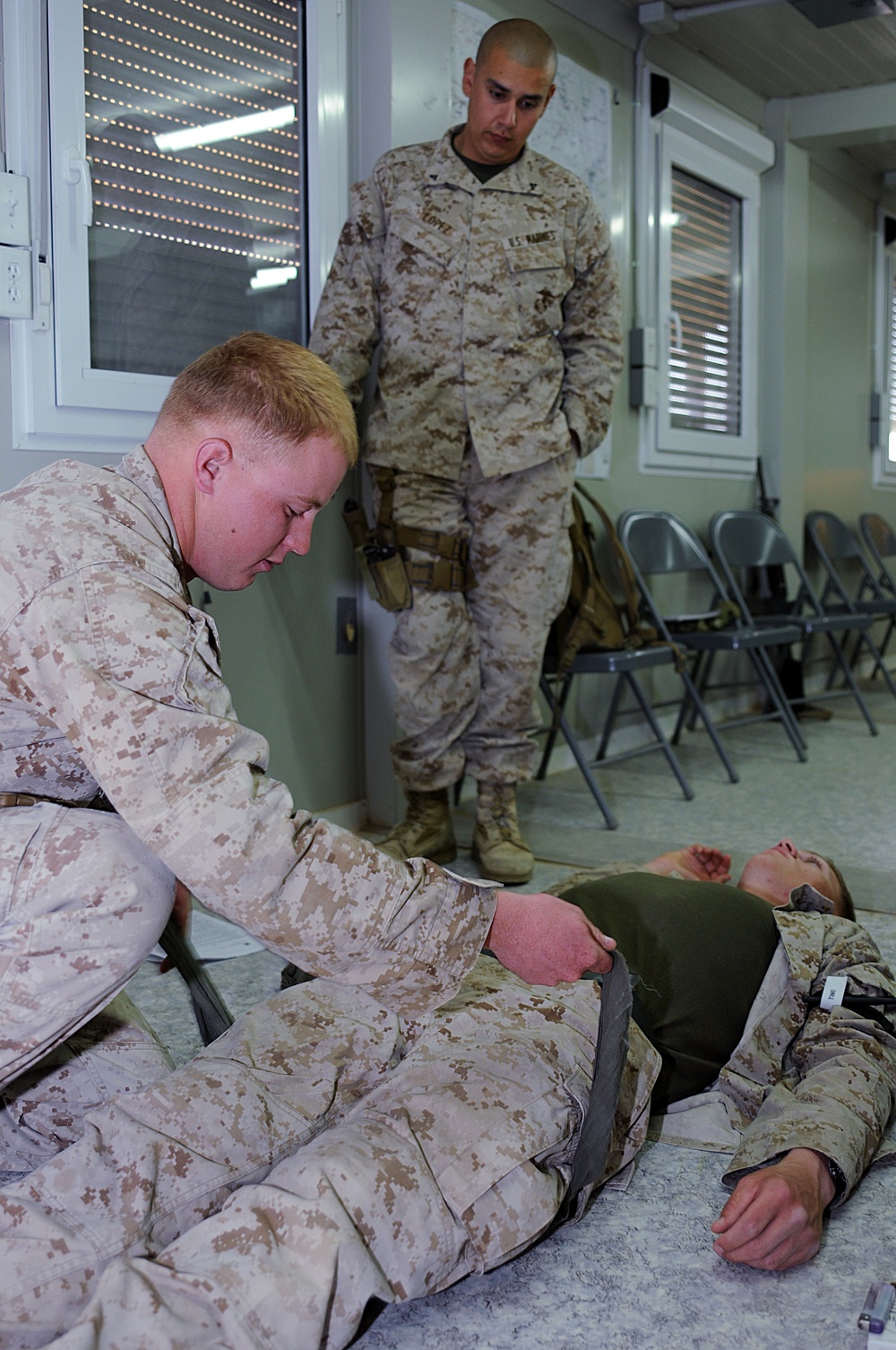 CLS student taught to save lives