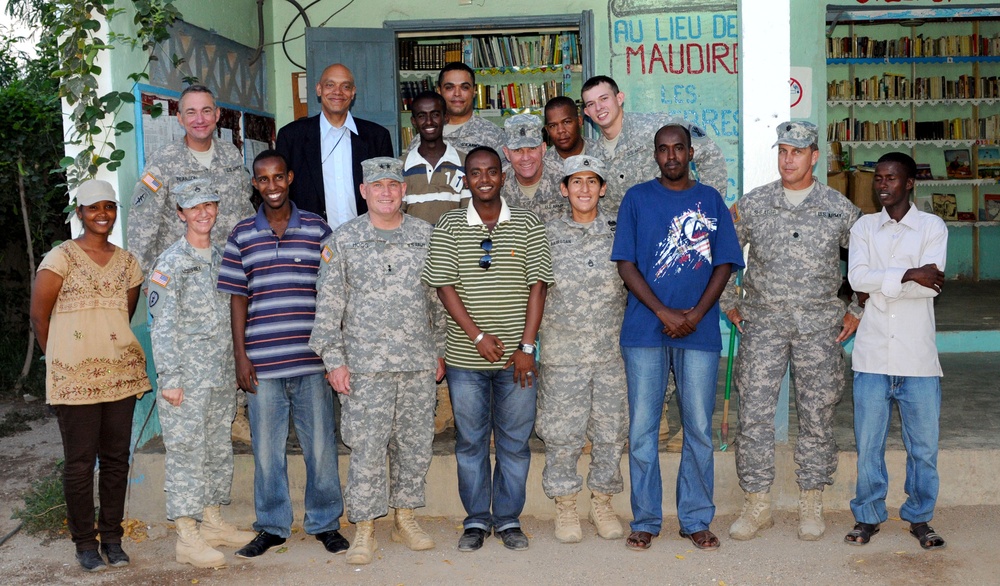 Hogg engages leaders in Djibouti, Ethiopia