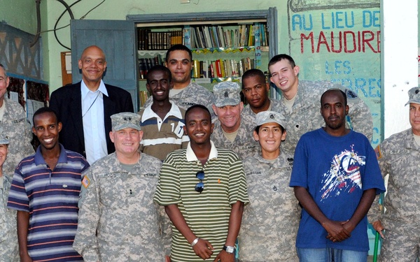 Hogg engages leaders in Djibouti, Ethiopia