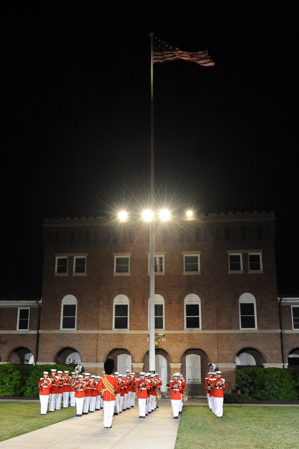 Evening parade reception at Marine Barracks Washington