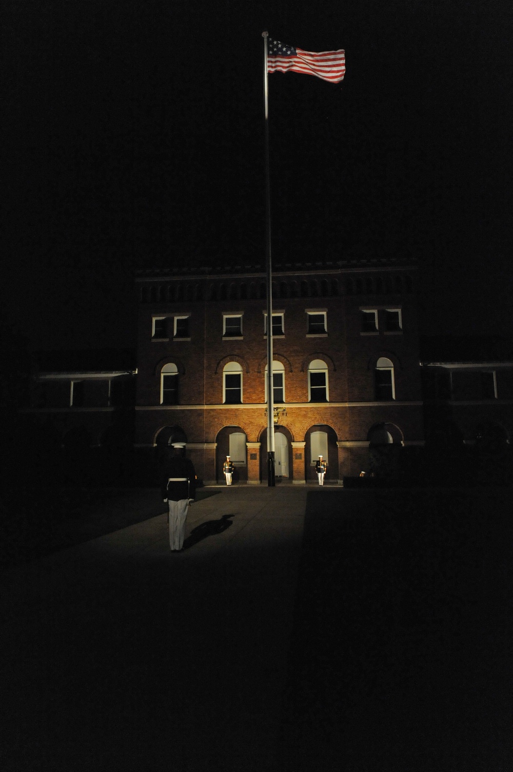 Evening parade reception at Marine Barracks Washington