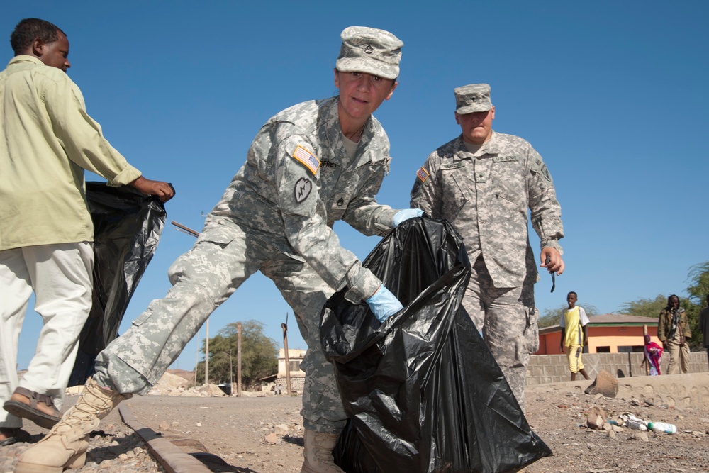 Ali Sabieh community cleanup