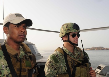 High-Speed Vessel Swift underway watch