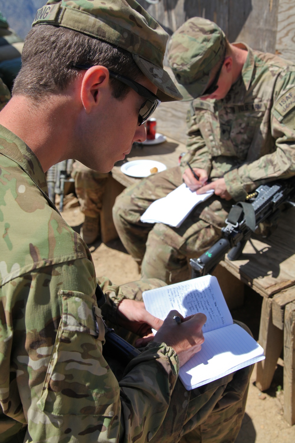 Observation Post Mustang Pashto class