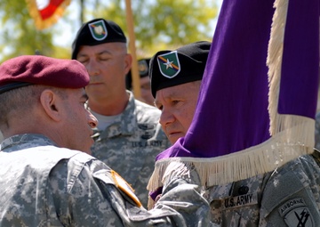 California-based US Army Civil Affairs Command says farewell to commander