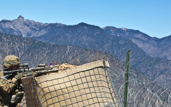 Observation Post Mustang Roving Guard