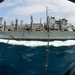 USS Nimitz replenishment at sea