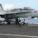 USS Dwight D. Eisenhower sailor at work