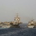 USS Enterprise replenishment at sea