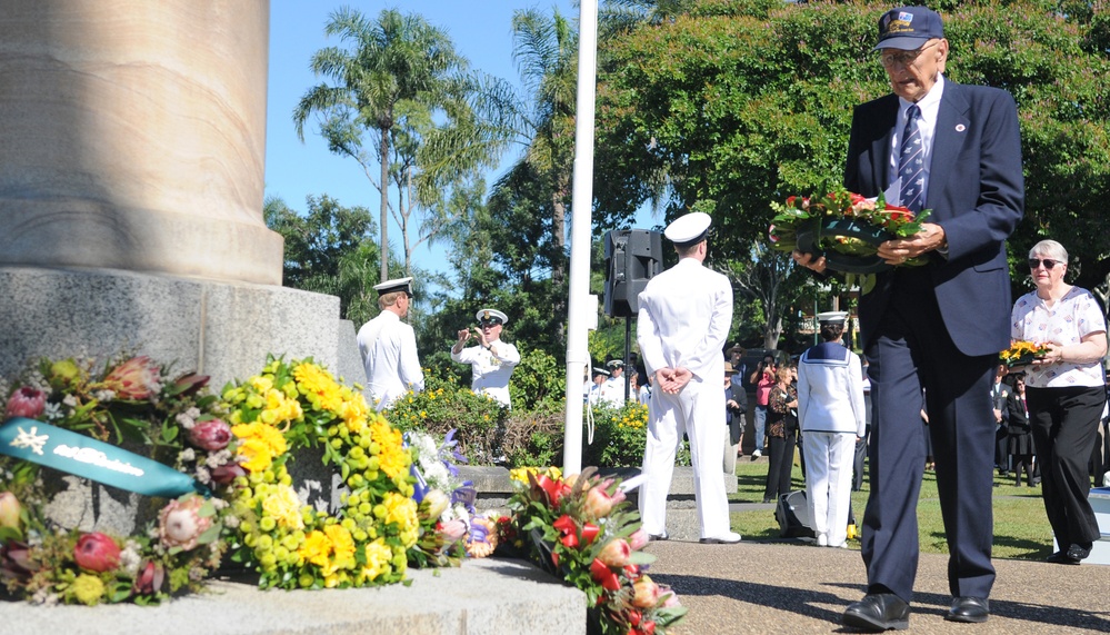 Battle of Coral Sea ceremony