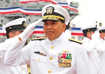 DESRON 23 change of command ceremony