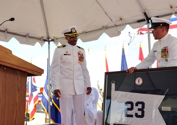 DESRON 23 change of command ceremony