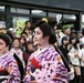 Daimyo marches to Edo in modern Japan